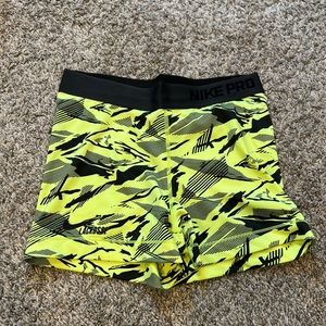 Nike spandex shorts
